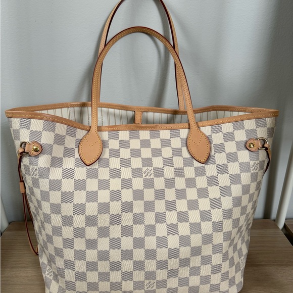 Neverfull MM Damier Azur - Picture 3 of 15